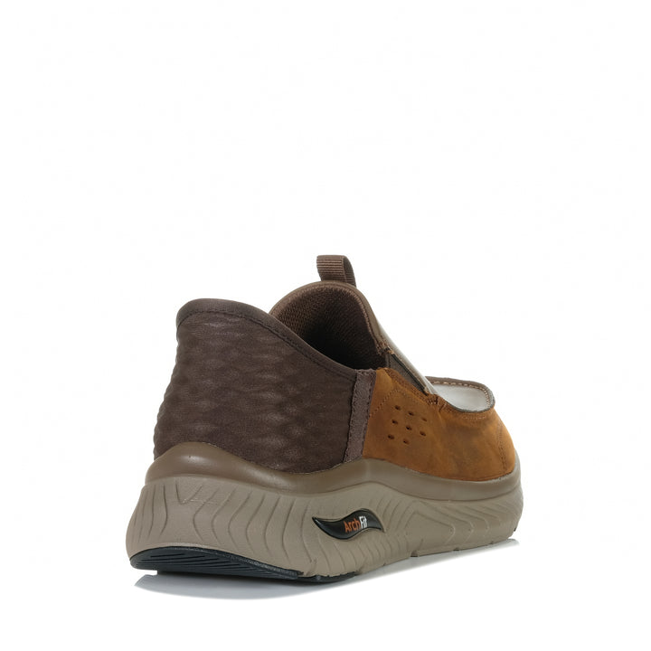 Skechers Arch Fit Crosser - Porto Dark Brown 205342