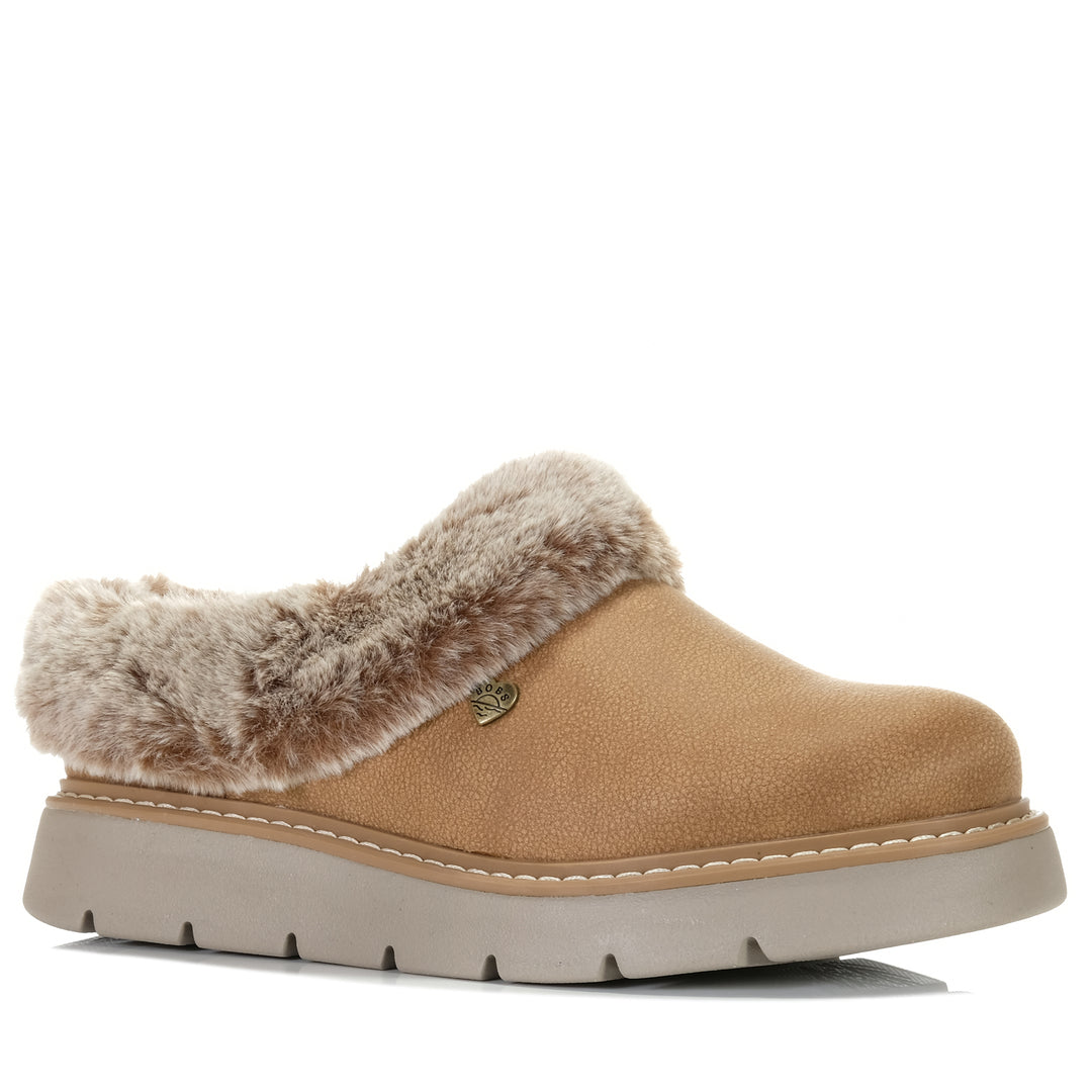 Skechers BOBS Keepsakes Lite - Cozy Blend 114762 Chestnut, 10 us, 11 us, 6 us, 7 us, 8 us, 9 us, brown, skechers, slippers, womens