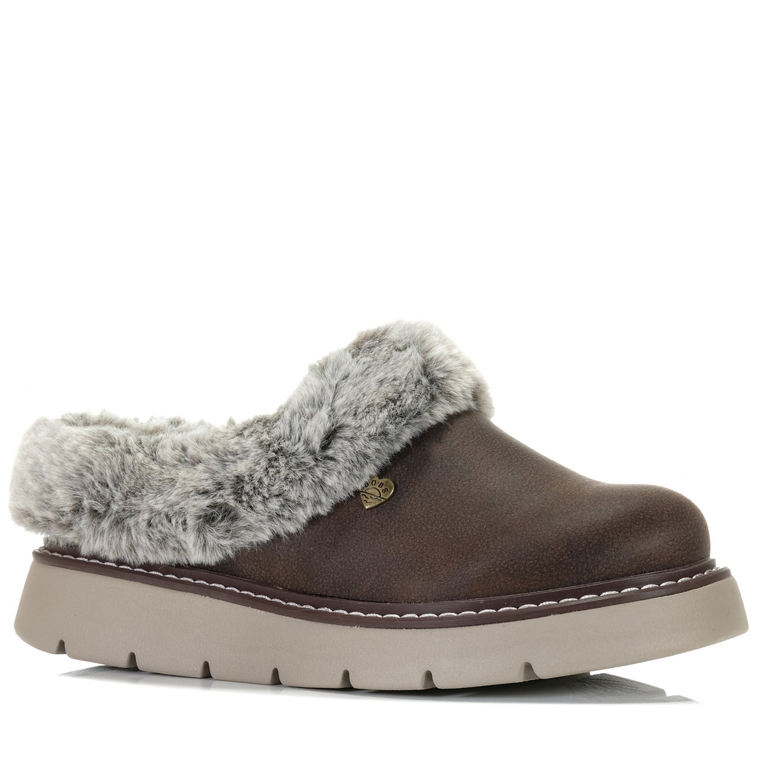 Skechers BOBS Keepsakes Lite - Cozy Blend 114762 Chocolate, Womens