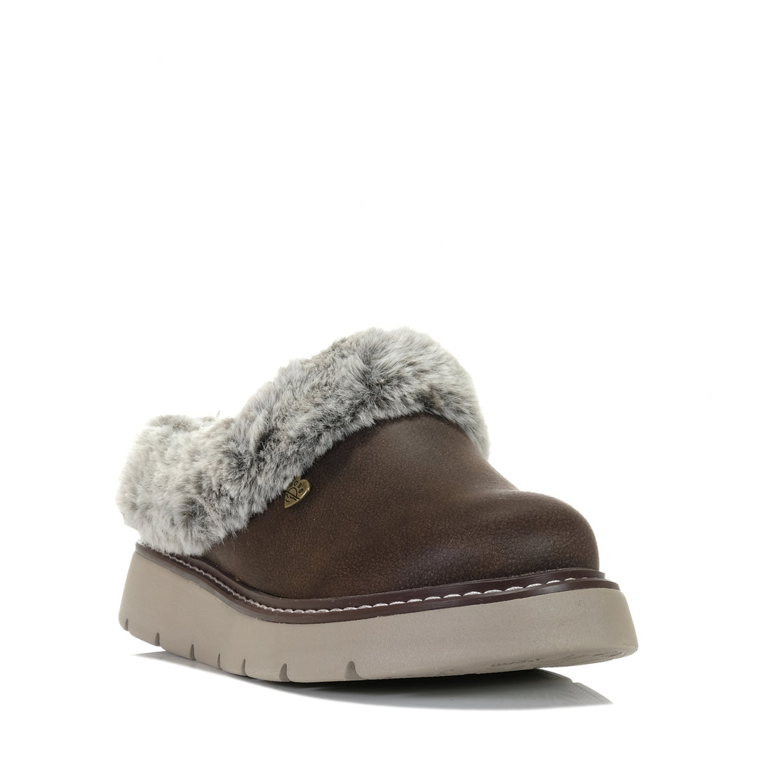 Skechers BOBS Keepsakes Lite - Cozy Blend 114762 Chocolate, 10 US, 11 US, 6 US, 7 US, 8 US, 9 US, brown, Skechers, slippers, womens