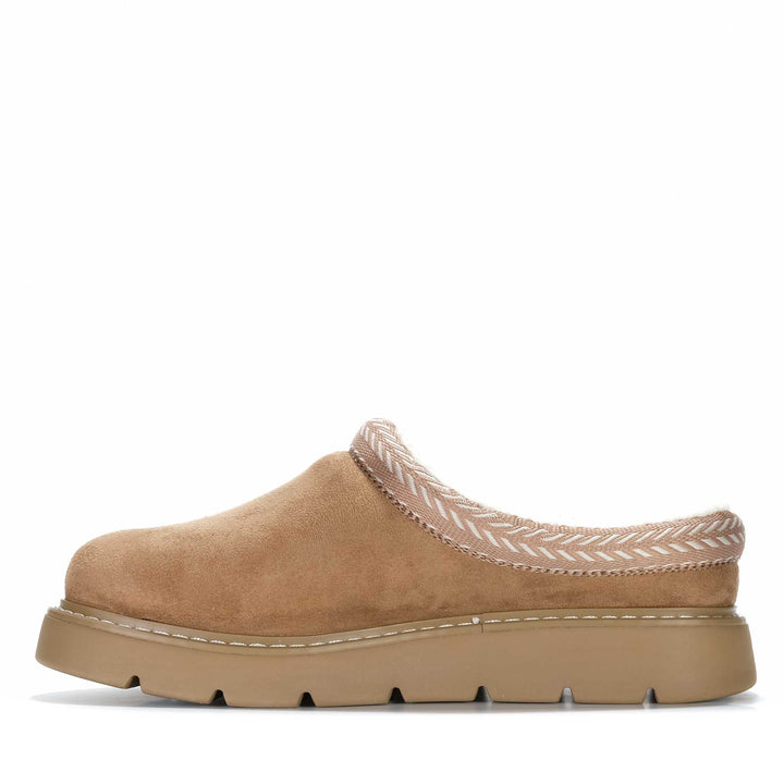 Skechers BOBS Keepsakes Lite - Cozy Feet 114769 Chestnut Womens Slippers