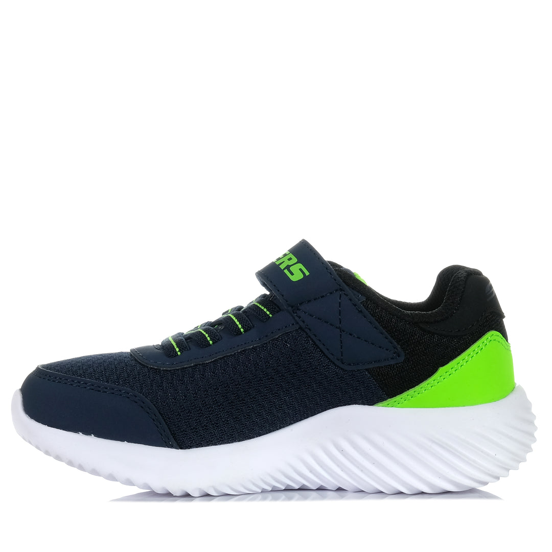 Skechers Bounder - Trekzic 403908L Navy Lime, 1 US, 11 US, 12 US, 13 US, 2 US, 3 US, 4 US, 5 US, blue, kids, Skechers, sports, youth