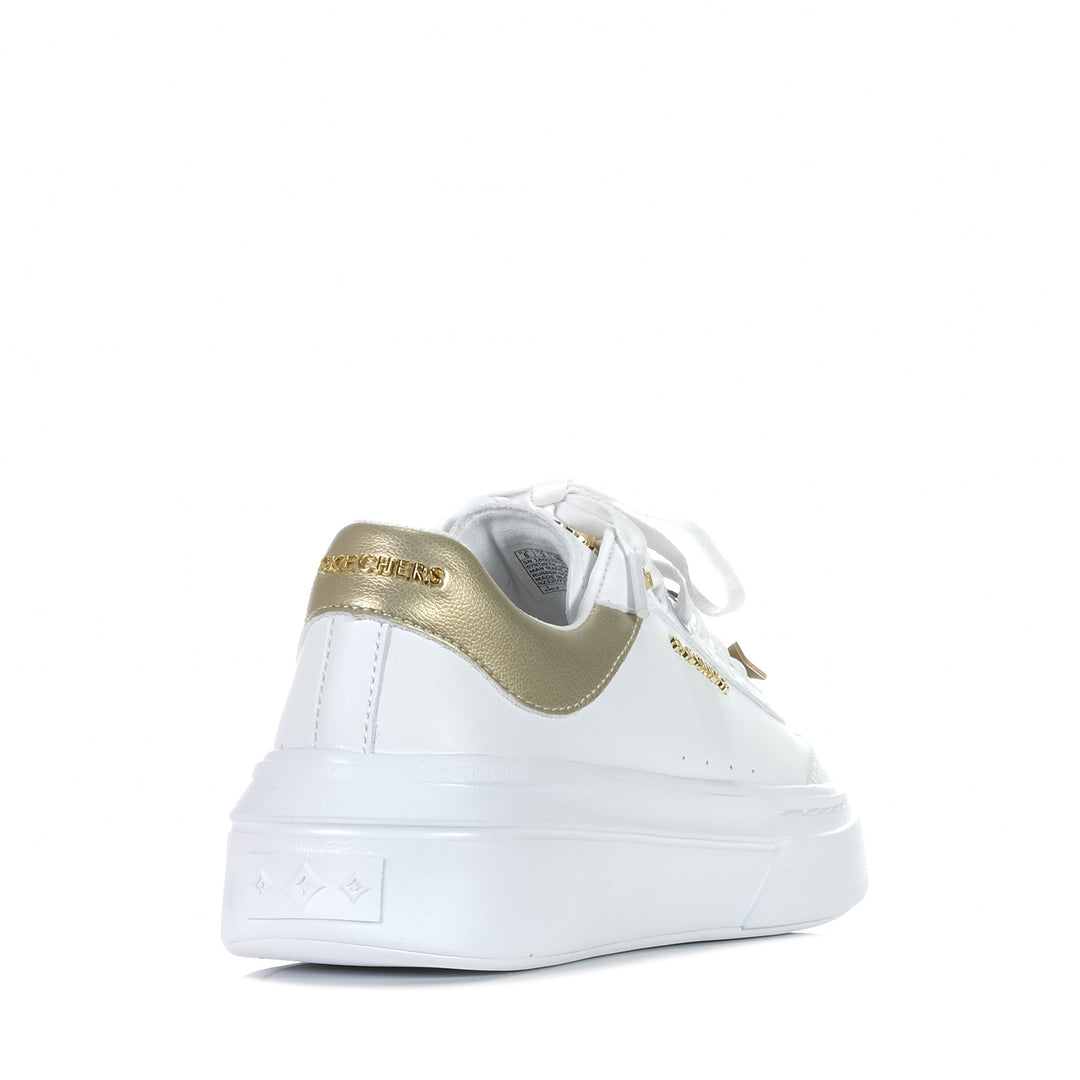 Skechers Cordova Classic - Sheer Gold 185076, 10 US, 11 US, 6 US, 7 US, 8 US, 9 US, low-tops, skechers, sneakers, white, womens