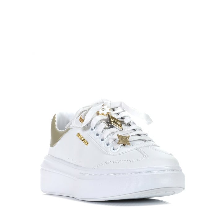 Skechers Cordova Classic - Sheer Gold 185076, 10 US, 11 US, 6 US, 7 US, 8 US, 9 US, low-tops, skechers, sneakers, white, womens