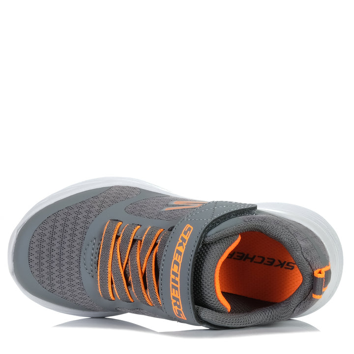 Skechers Dyna-Lite - Goltran 405096N Charcoal/Orange