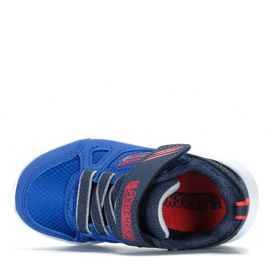 Skechers Dyna-Lite - Technix Blue/Navy 405091N Toddler Shoes