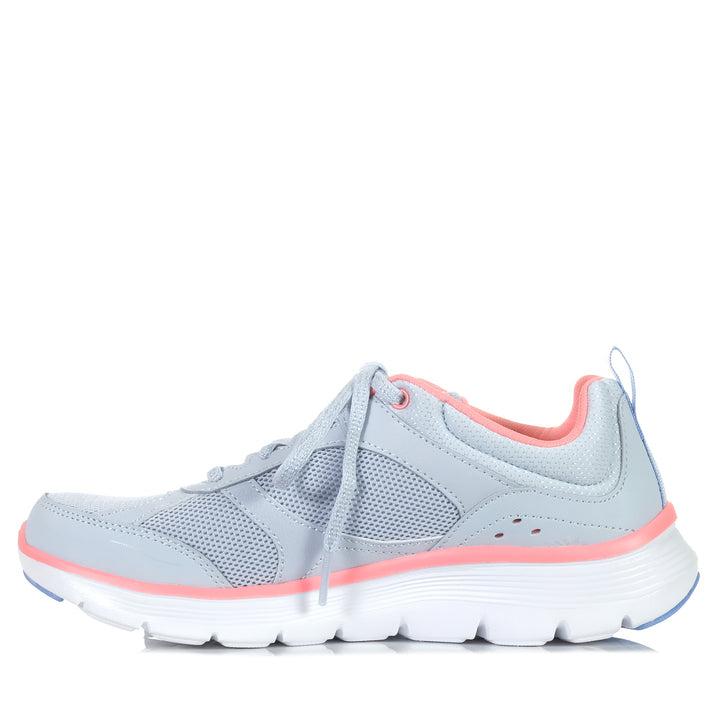 Skechers Flex Appeal 5.0 - Fresh Touch 150202 Blue/Coral, 10 US, 11 US, 6 US, 7 US, 8 US, 9 US, blue, low-tops, Skechers, sneakers, sports, walking, womens