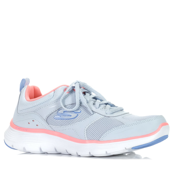 Skechers Flex Appeal 5.0 - Fresh Touch 150202 Blue/Coral, 10 US, 11 US, 6 US, 7 US, 8 US, 9 US, blue, low-tops, Skechers, sneakers, sports, walking, womens