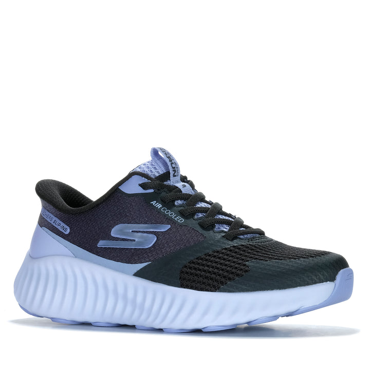 Skechers GO Run Now - Starfuse Black/Lavender 129734 Womens Walking & Running
