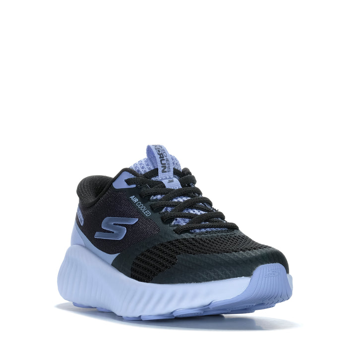 Skechers GO Run Now - Starfuse Black/Lavender 129734 Womens Walking & Running