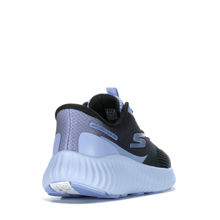 Skechers GO Run Now - Starfuse Black/Lavender 129734 Womens Walking & Running