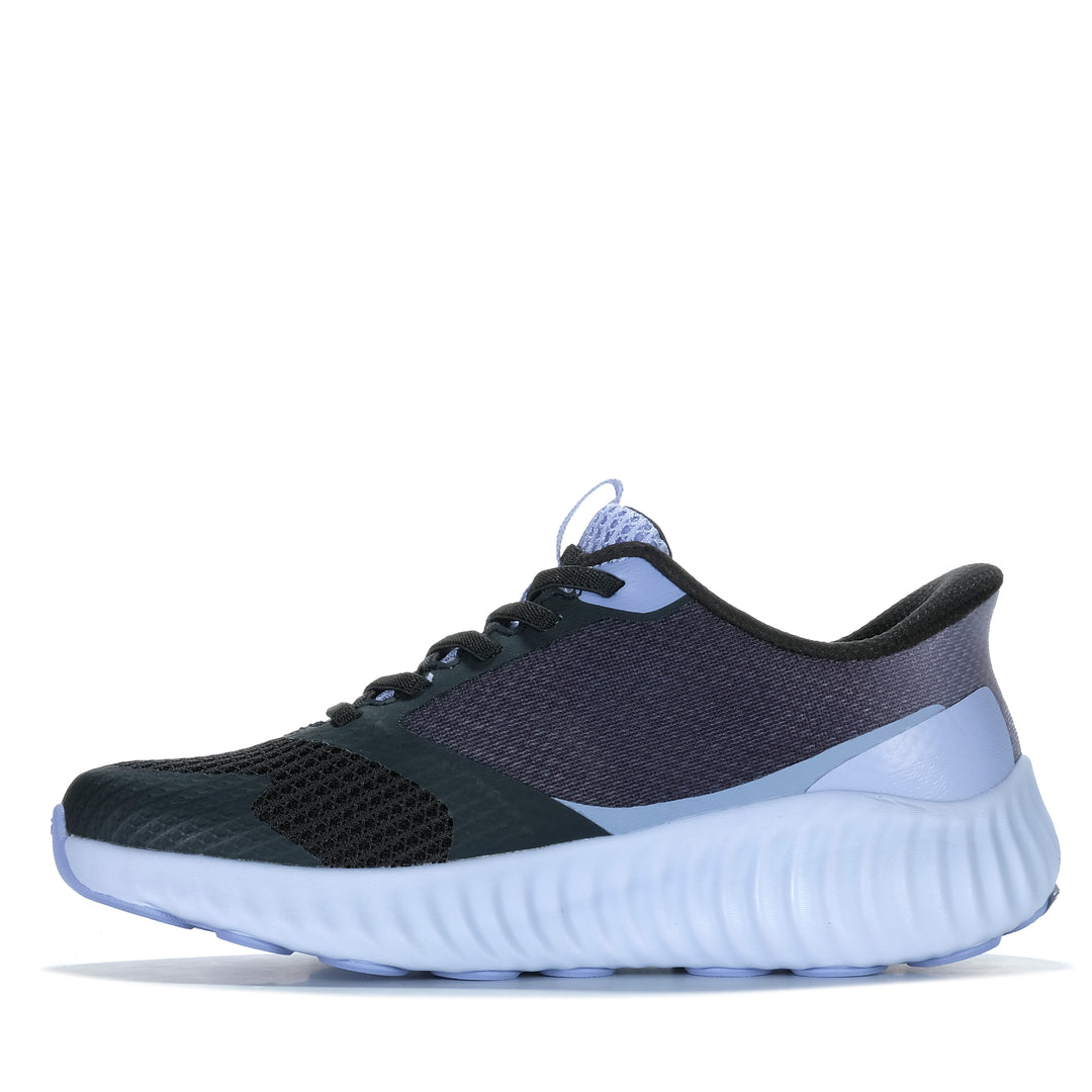 Skechers GO Run Now - Starfuse Black/Lavender 129734 Womens Walking & Running