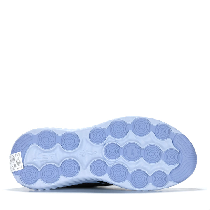 Skechers GO Run Now - Starfuse Black/Lavender 129734 Womens Walking & Running