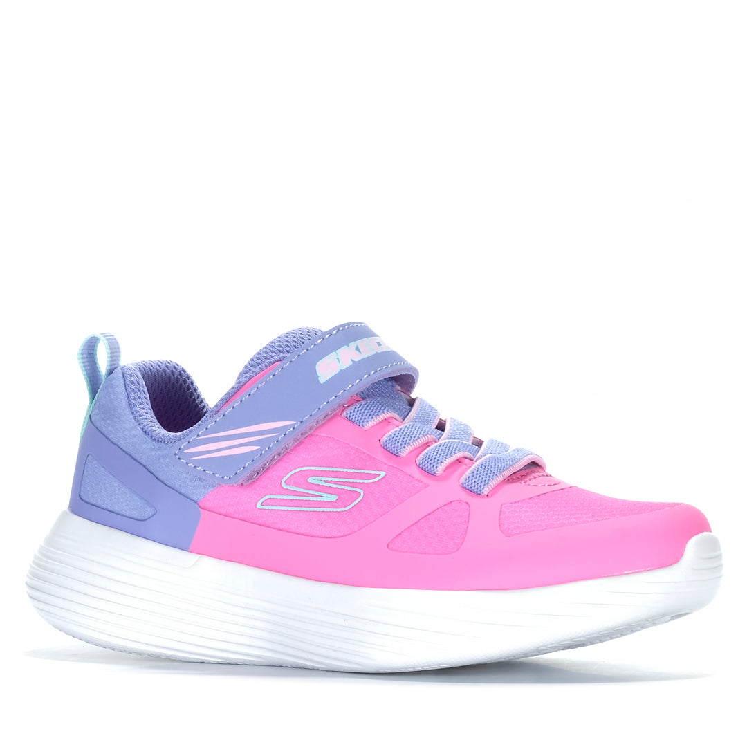 Skechers GOrun 400 V2 - Trace Track Pink/Lavender 303852L Youth Sports