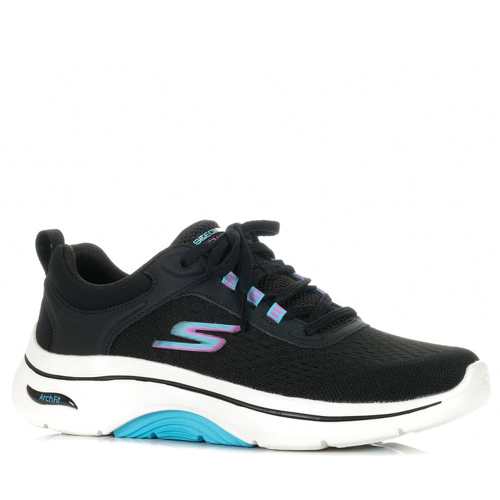 Skechers GOwalk Arch Fit 2.0 - Balin 125314 Black/Multi, 10 us, 11 us, 7 us, 8 us, 9 us, black, skechers, sports, walking, womens