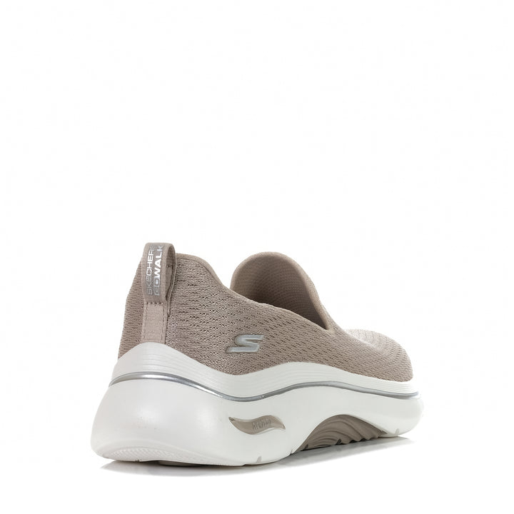 Skechers GOwalk Arch Fit 2.0 - Saida 125313 Taupe, 10 us, 11 us, 6 us, 8 us, 9 us, flats, shoes, skechers, sports, taupe, walking, womens