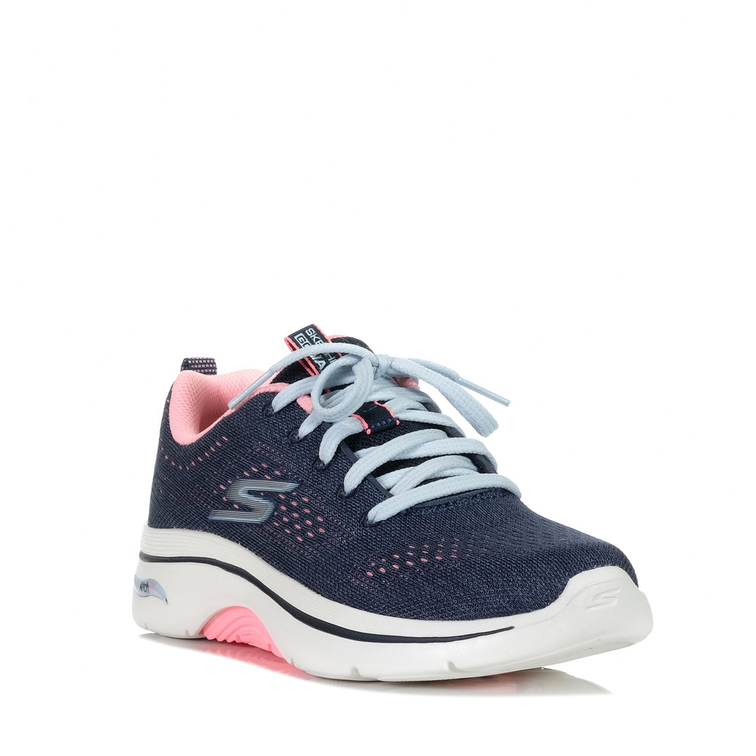 Skechers GOwalk Arch Fit 2.0 - Vivid Sunset 125311 Navy/Hot Pink