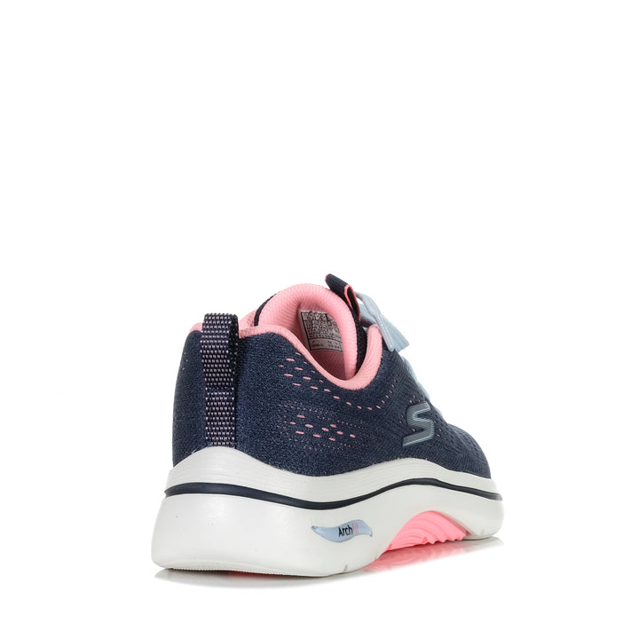 Skechers GOwalk Arch Fit 2.0 - Vivid Sunset 125311 Navy/Hot Pink