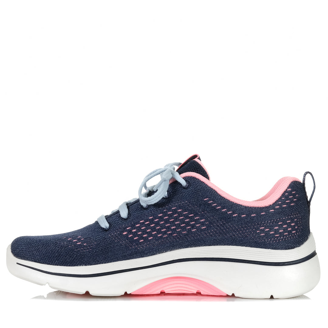 Skechers GOwalk Arch Fit 2.0 - Vivid Sunset 125311 Navy/Hot Pink