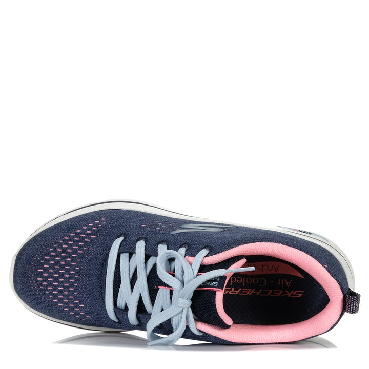 Skechers GOwalk Arch Fit 2.0 - Vivid Sunset 125311 Navy/Hot Pink