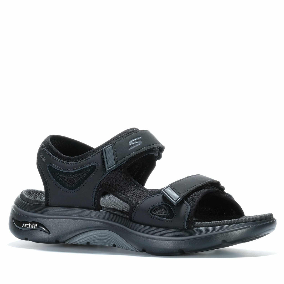 Skechers Go Walk Arch Fit Sandal Black 229309 Frames