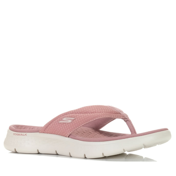 Skechers Go Walk Flex Sandal - Impress 141445 Mauve, 10 US, 11 US, 6 US, 7 US, 8 US, 9 US, flats, jandals, pink, purple, sandals, Skechers, womens