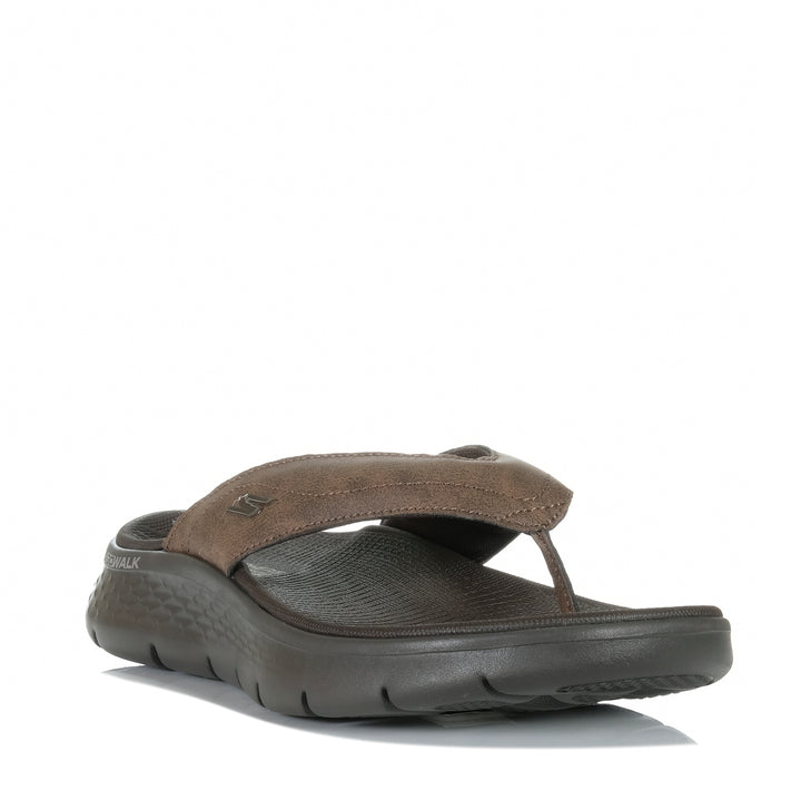 Skechers Go Walk Flex Sandal - Vallejo Brown/Black 229202