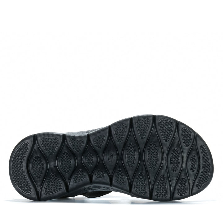 Skechers Go Walk Flex Sandal Glimmer Up Black 141489
