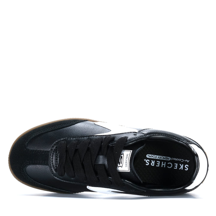 Skechers Hotshot - Junior Varsity Black/White 418005L Youth Shoes