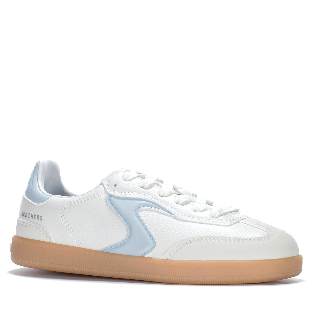 Skechers Hotshot - Little Kick Off Natural/Light Blue 310580L Youth Shoes