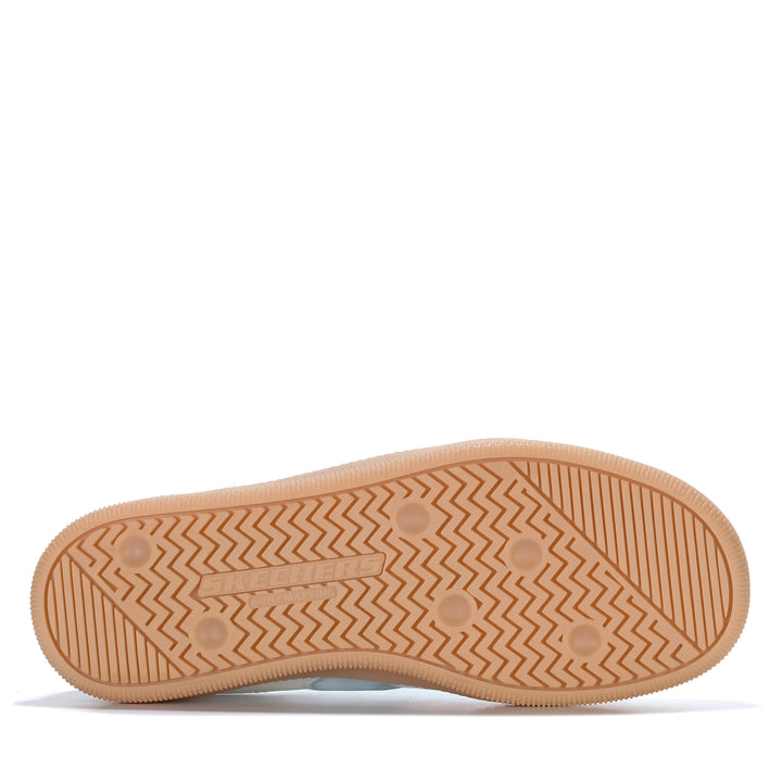 Skechers Hotshot - Little Kick Off Natural/Light Blue 310580L Youth Shoes