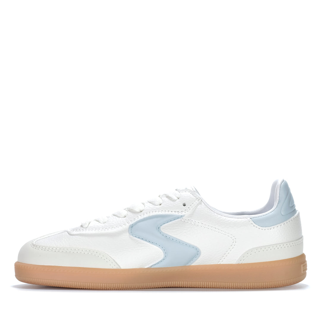 Skechers Hotshot - Little Kick Off Natural/Light Blue 310580L Youth Shoes