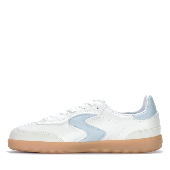 Skechers Hotshot - Little Kick Off Natural/Light Blue 310580L Youth Shoes