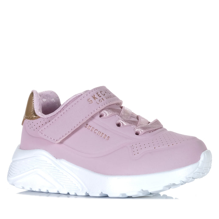 Skechers Infants UNO Lite - Precious Shimmer Pink 310379N Toddler Shoes
