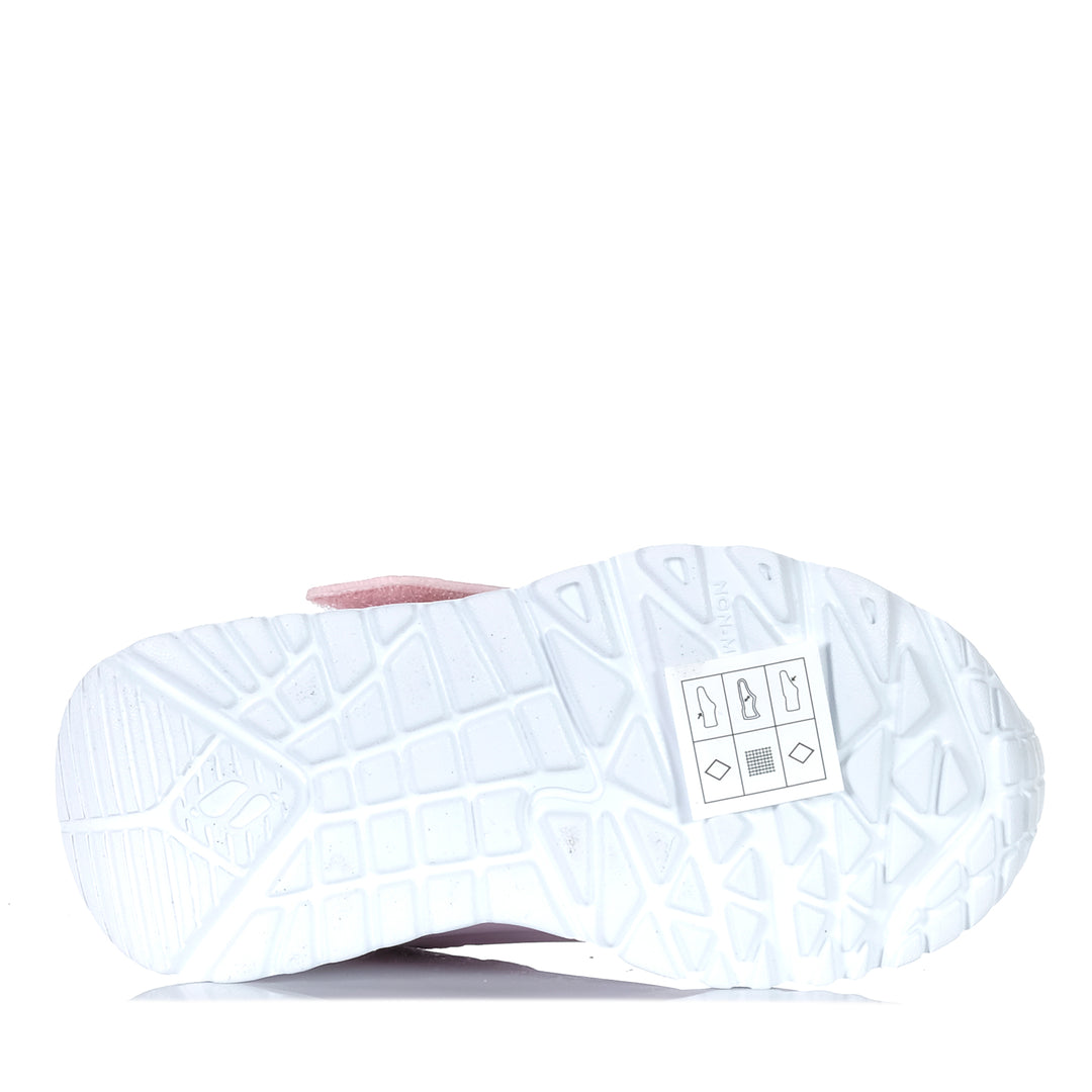 Skechers Infants UNO Lite - Precious Shimmer Pink 310379N Toddler Shoes