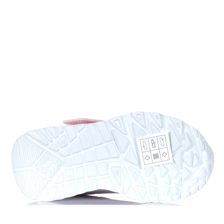 Skechers Infants UNO Lite - Precious Shimmer Pink 310379N Toddler Shoes