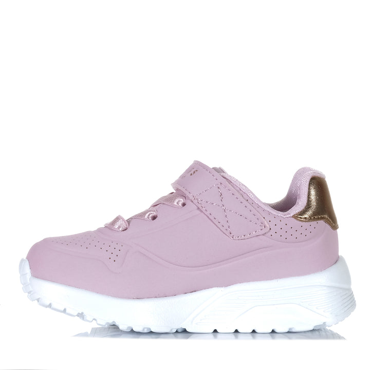 Skechers Infants UNO Lite - Precious Shimmer Pink 310379N Toddler Shoes