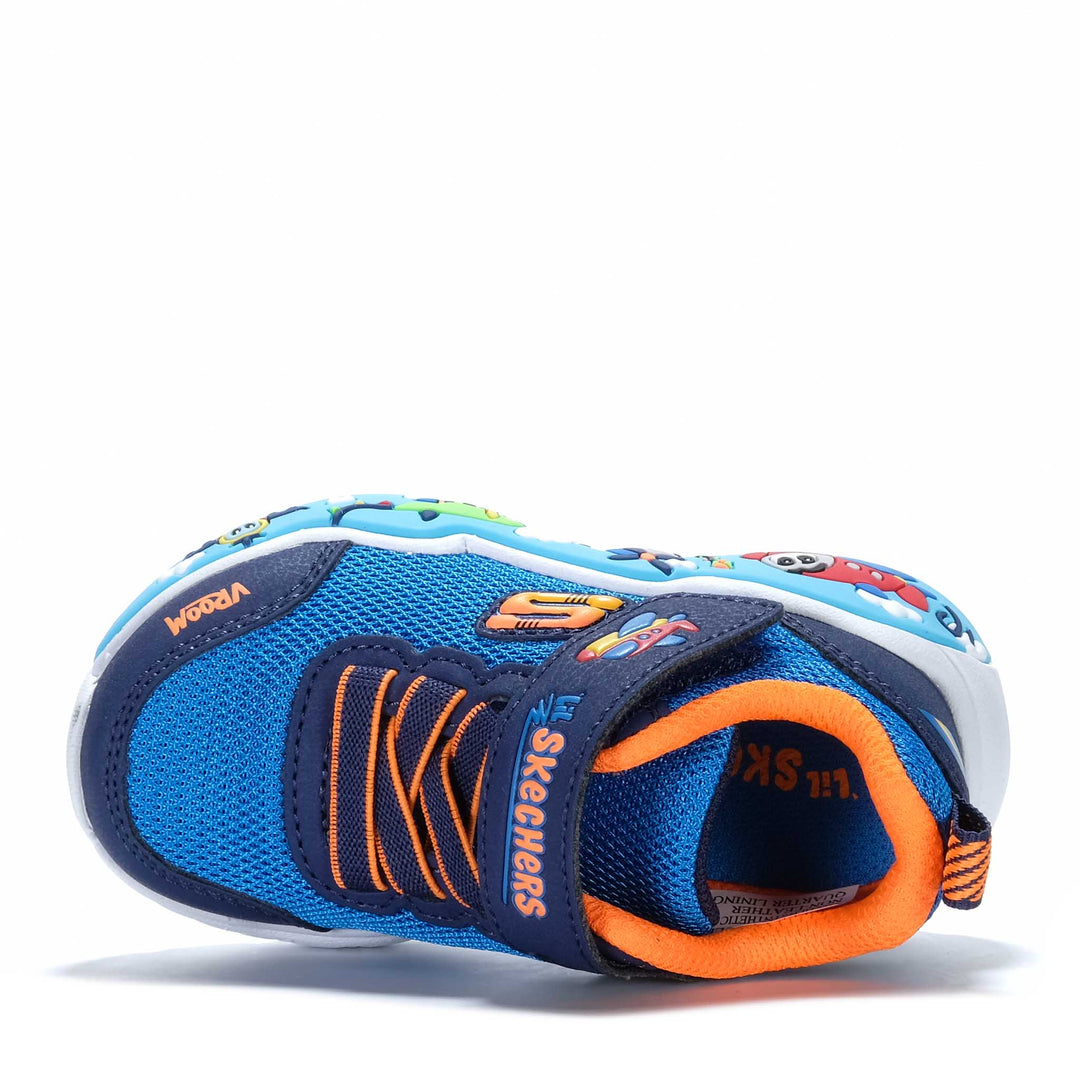 Skechers Infants' Play Scene Blue Navy 407312N Toddler Shoes