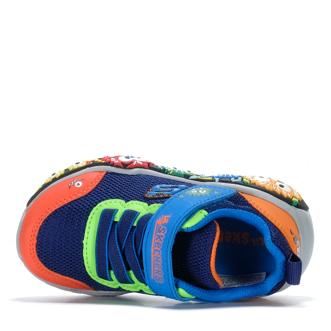 Skechers Infants' Play Scene Navy/Multi 407312N Toddler Shoes