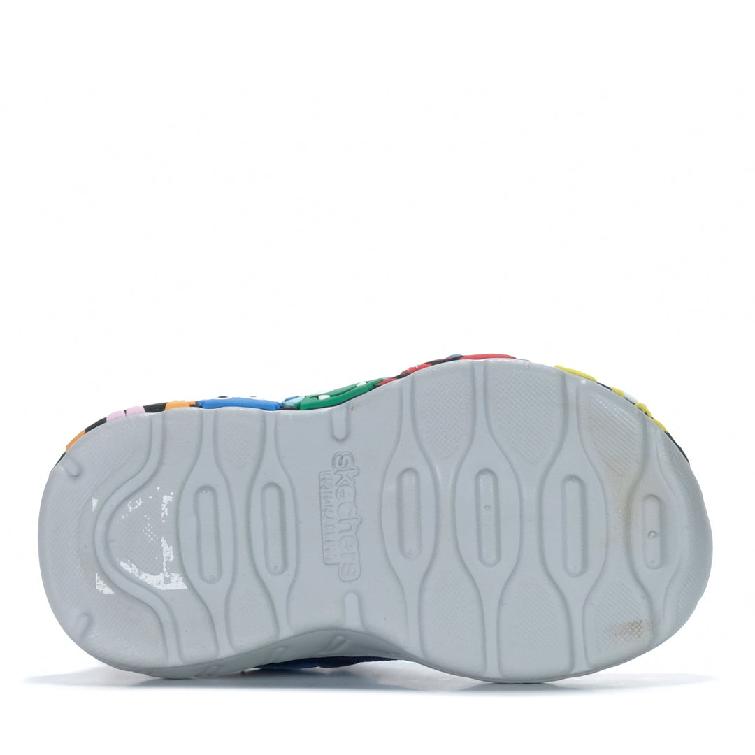 Skechers Infants' Play Scene Navy/Multi 407312N Toddler Shoes