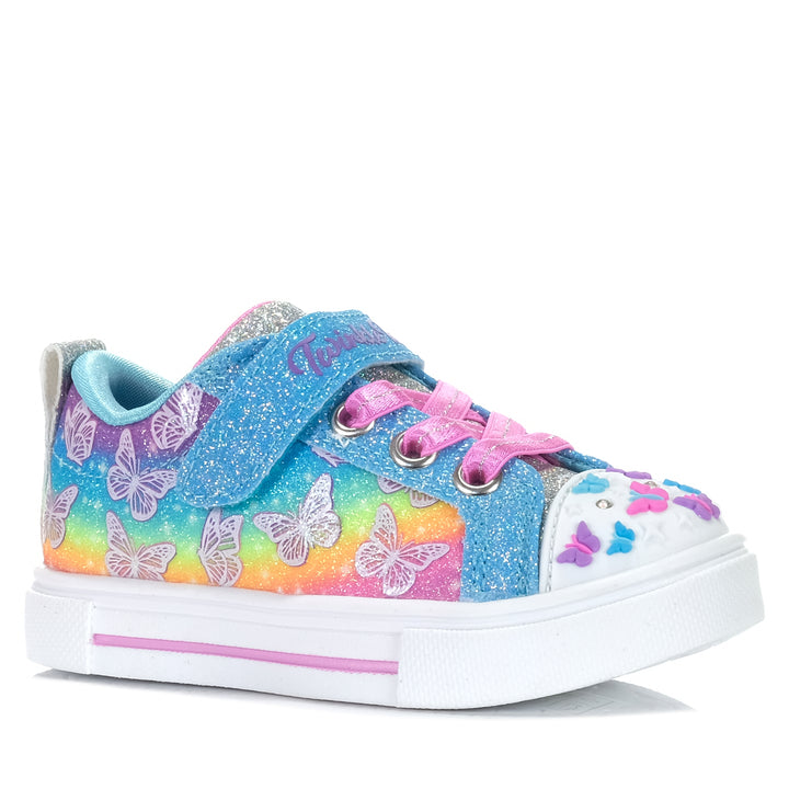 Skechers Infants' Twinkle Sparks - Ombre Flutter 314813N Multi, 10 US, 6 US, 7 US, 8 US, 9 US, kids, multi, shoes, Skechers, toddler