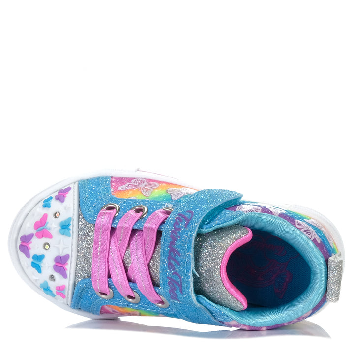 Skechers Infants' Twinkle Sparks - Ombre Flutter 314813N Multi, 10 US, 6 US, 7 US, 8 US, 9 US, kids, multi, shoes, Skechers, toddler