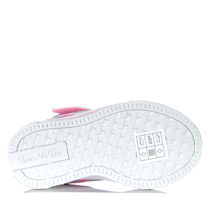 Skechers Infants' Twinkle Sparks - Whimsical Shimmer Pink Multi Toddler Shoes