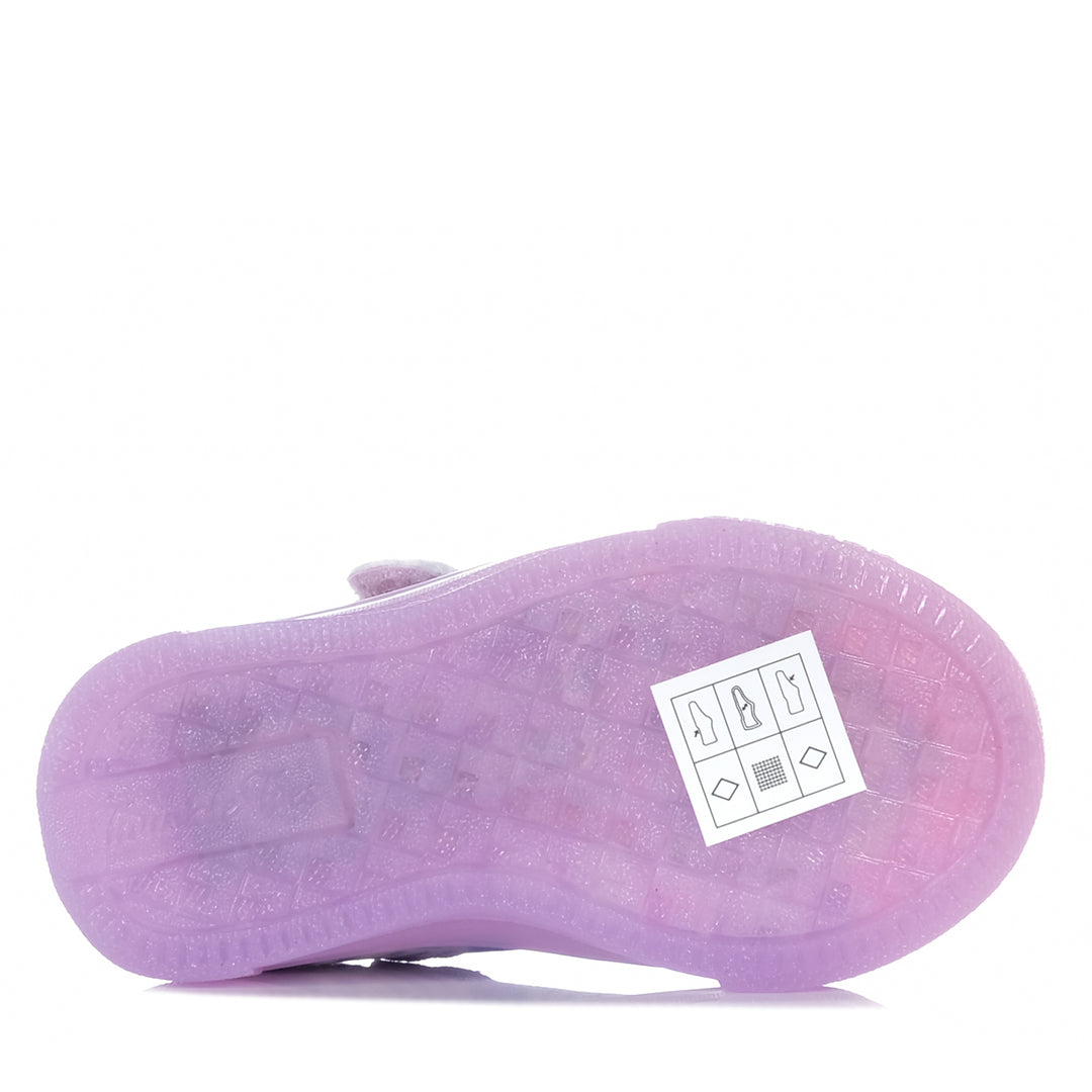 Skechers Infants' Twinkle Toes: Twinkle Sparks Ice - Dreamsicle, 10 US, 5 US, 6 US, 7 US, 8 US, 9 US, kids, lights, multi, purple, shoes, Skechers, toddler