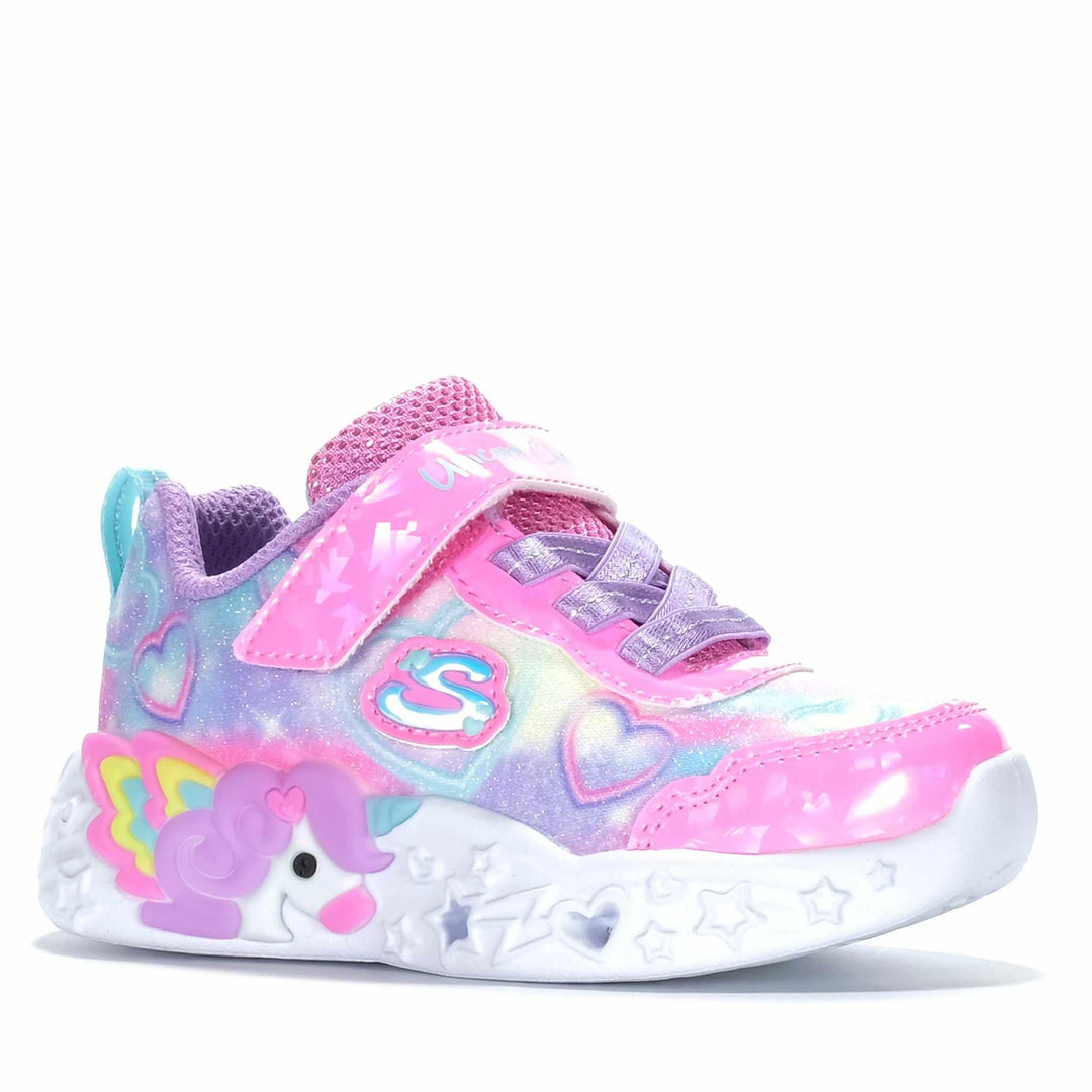 Skechers Infants' Unicorn Chalmer 303064N Pink/Multi Toddler Shoes
