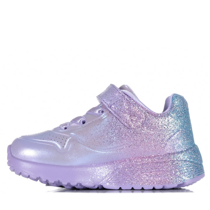 Skechers Infants' Uno Lite - Metallic Sparkle 310394N Lavender