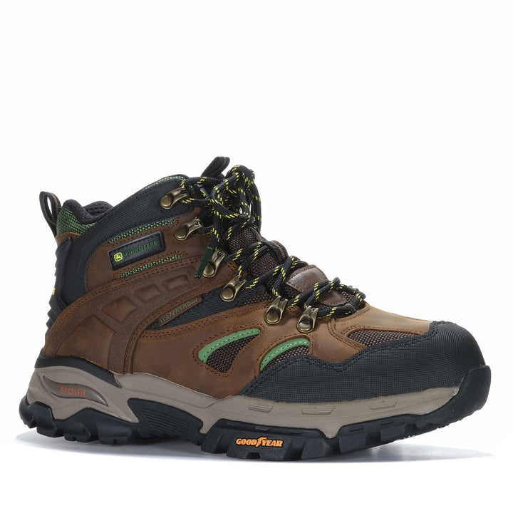Skechers John Deere Waterproof: Arch Fit Tarver Dark Brown 25600