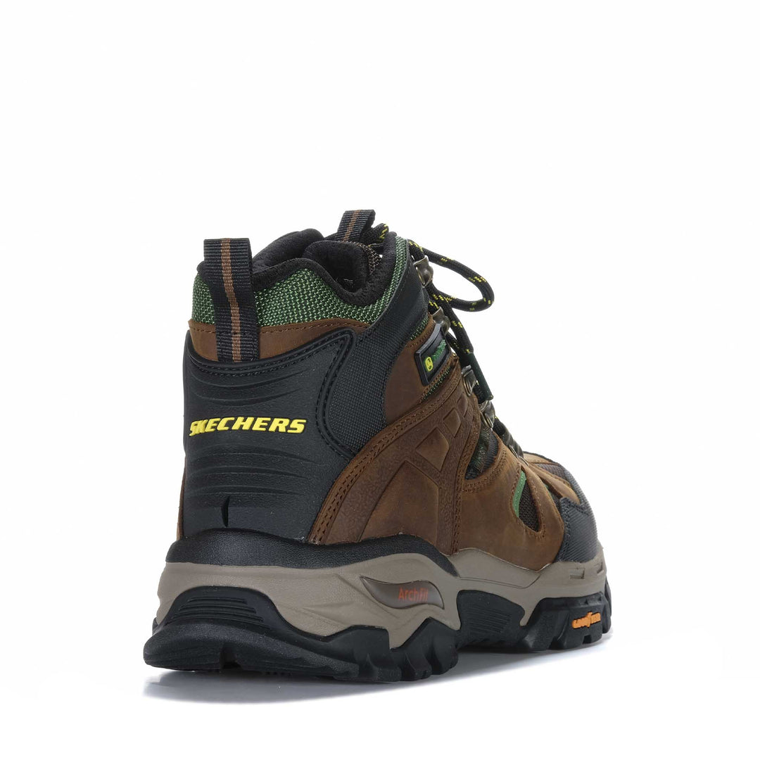 Skechers John Deere Waterproof: Arch Fit Tarver Dark Brown 25600