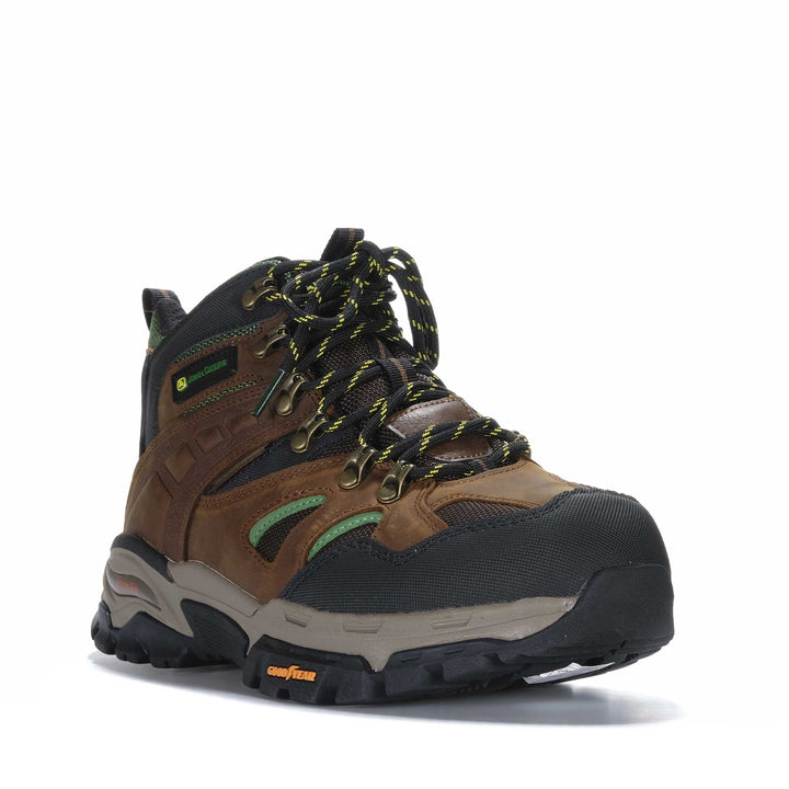 Skechers John Deere Waterproof: Arch Fit Tarver Dark Brown 25600