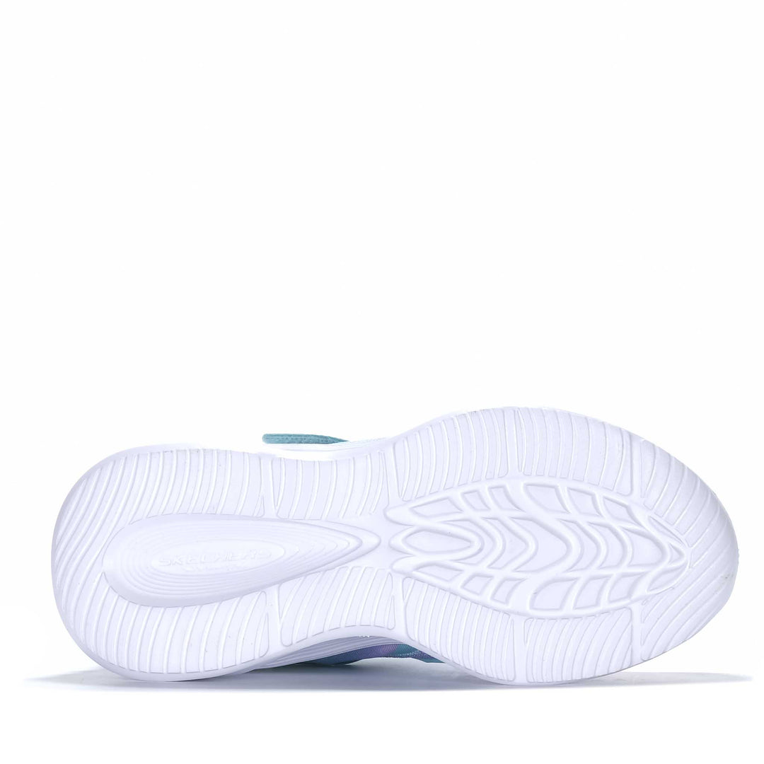 Skechers Kids' S-Lights: Sola Glow - Colour Breeze Aqua 303713L